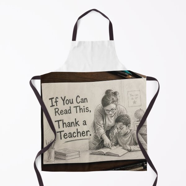 Item preview, If you can read this, thank a teacher. designed and sold by CinemaChronik.