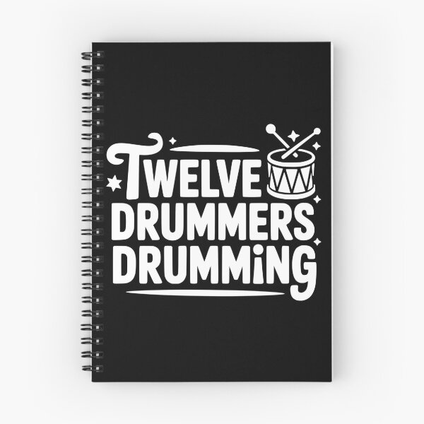 Item preview, Twelve Drummers Drumming designed and sold by theartfulaspie.