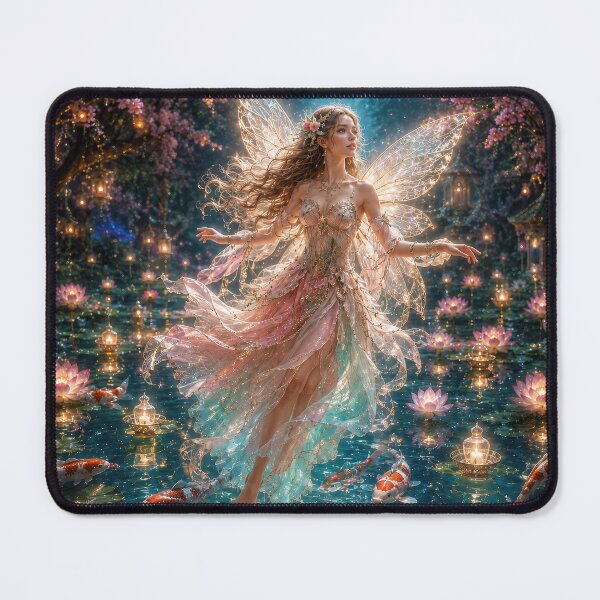 Item preview, Lotus Pond Fairy designed and sold by jgvisualarts.