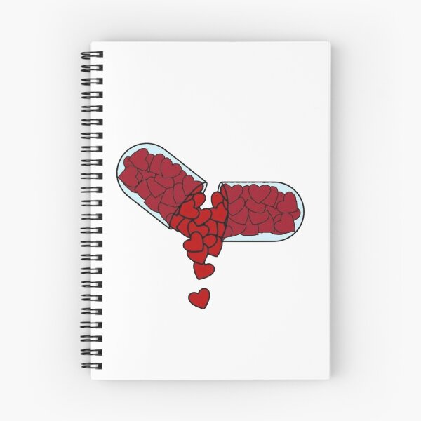 Item preview, Love Pill Capsule Spilling Red Hearts Design designed and sold by Jo Graphics.