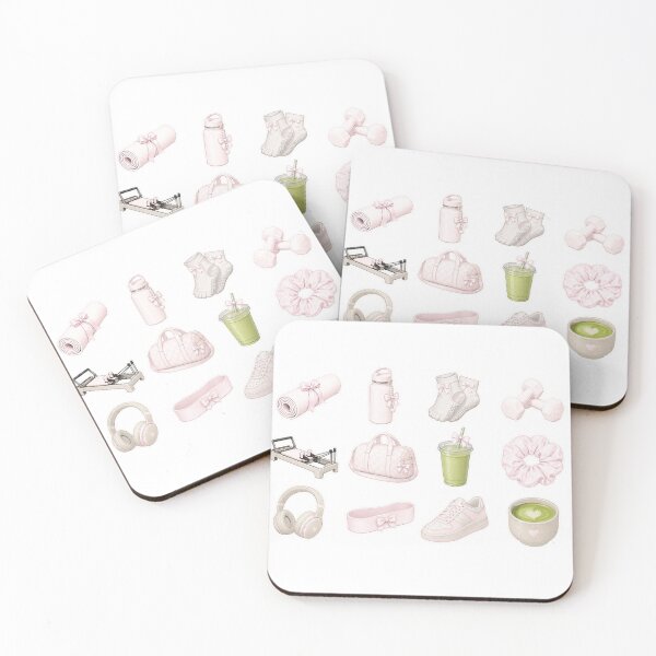 Item preview, Pilates Princess Club – Cute Fitness Sticker Pack designed and sold by alexrow.