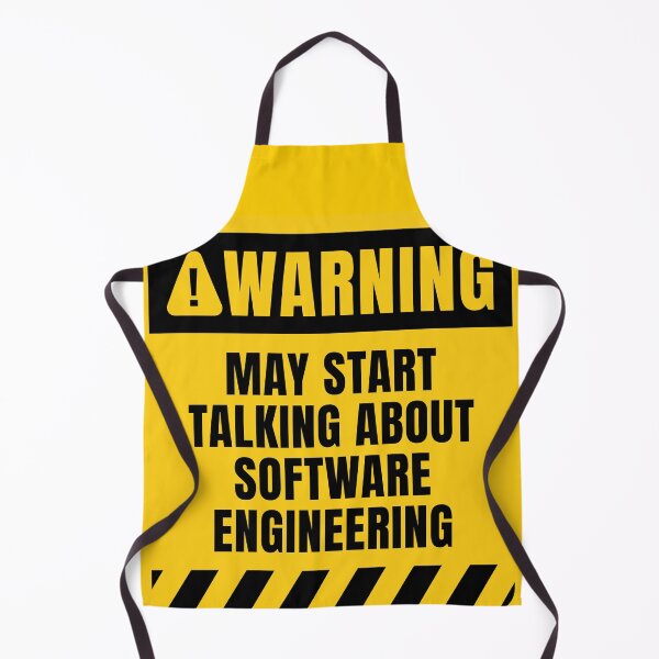 Item preview, Software Engineering Warning Sign designed and sold by MaryAller.