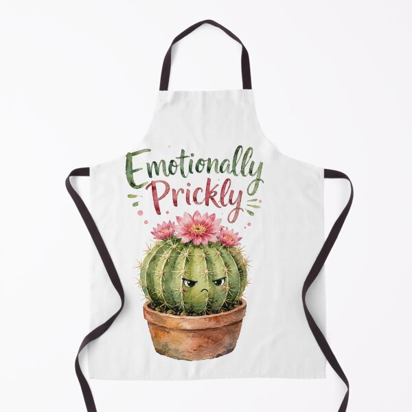Item preview, Emotionally Prickly | Cute Kawaii Cactus Sticker | Funny Plant Lover Gift designed and sold by PLANT LOVER'S PARADISE.