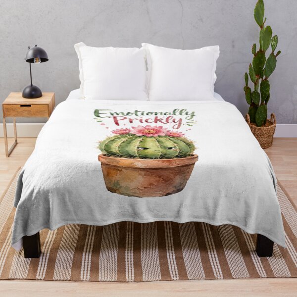 Item preview, Emotionally Prickly | Cute Kawaii Cactus Sticker | Funny Plant Lover Gift designed and sold by Peace-of-mind.