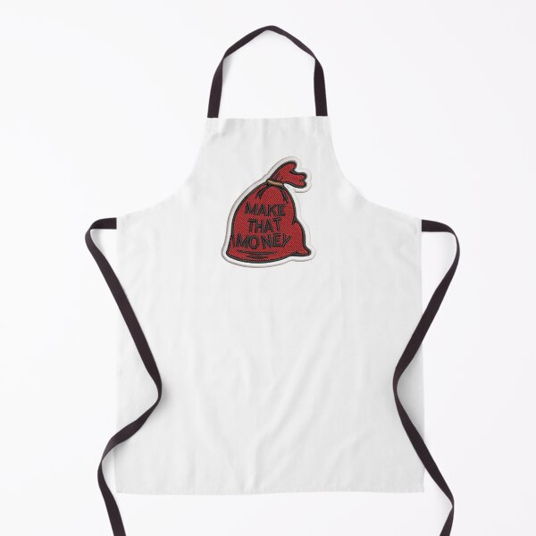 Item preview, Make That Money Red Embroidered Money Bag Patch designed and sold by Jo Graphics.