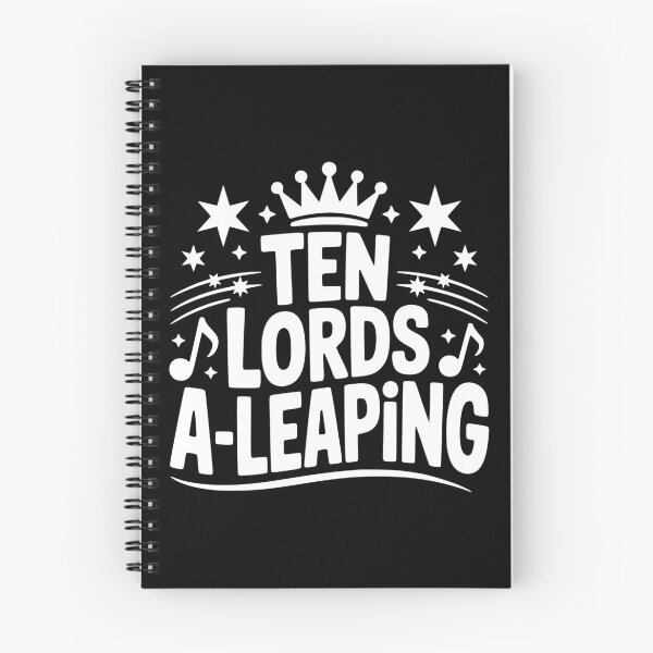 Item preview, Ten Lords a-Leaping designed and sold by theartfulaspie.