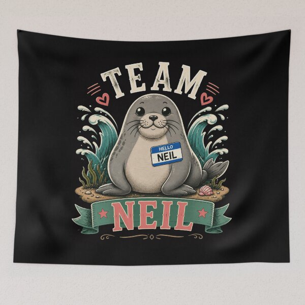 Item preview, Team Neil Shirt, Funny Neil The Seal Shirt, Be the Whole Problem Shirt, Tasmania Seal Shirt, Seal  designed and sold by THREE LITTLE BEANS.