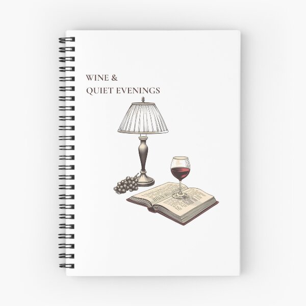 Item preview, Wine & Quiet Evenings Vintige Wine Lover designed and sold by WonderMugStudio.