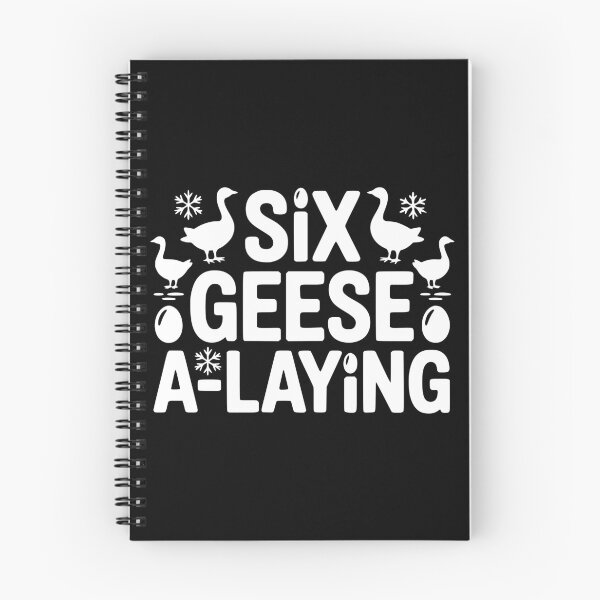 Item preview, Six Geese a-Laying designed and sold by theartfulaspie.