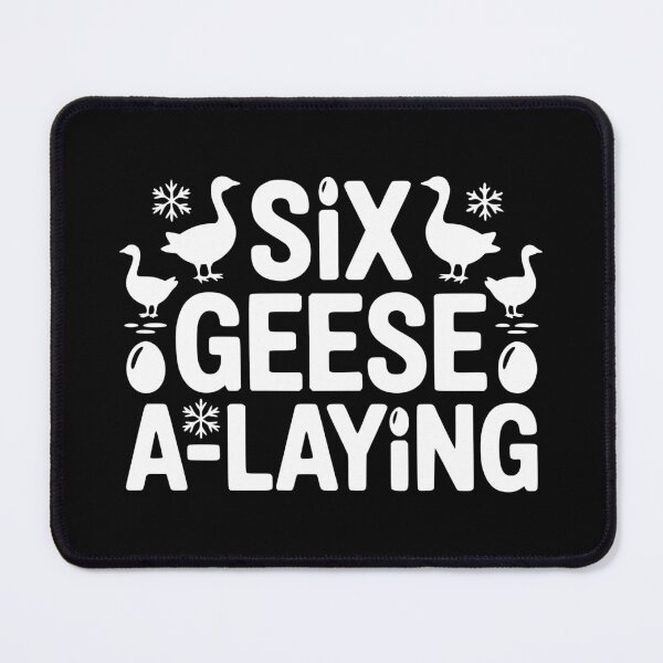 Item preview, Six Geese a-Laying designed and sold by theartfulaspie.