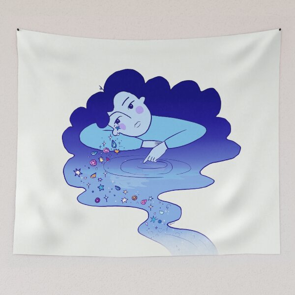 Item preview, Feeling Blue, Crying Lady designed and sold by cozypersimmon.