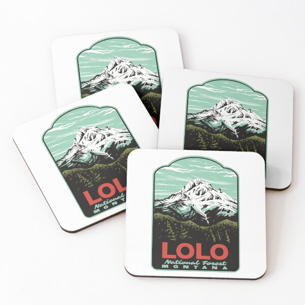 Item preview, Lolo National Forest Montana Retro designed and sold by HalpinDesign.