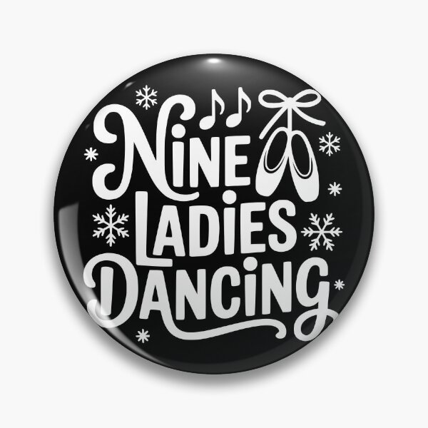 Item preview, Nine Ladies Dancing designed and sold by theartfulaspie.