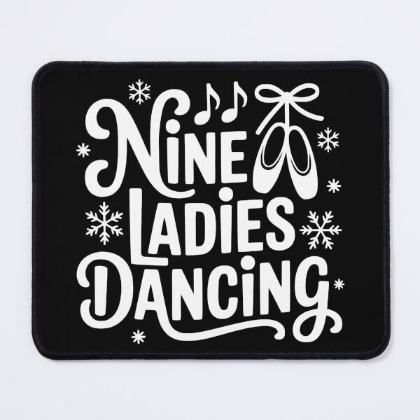 Item preview, Nine Ladies Dancing designed and sold by theartfulaspie.
