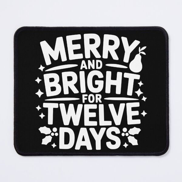 Item preview, Merry and Bright for Twelve Days designed and sold by theartfulaspie.