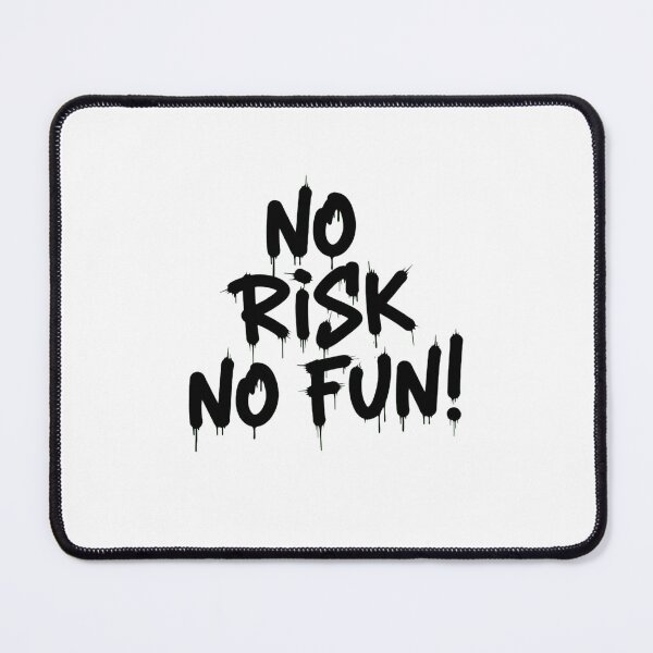 Item preview, No Risk No Fun Drip Graffiti Text designed and sold by Jo Graphics.