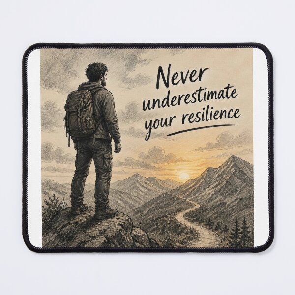 Item preview, Never underestimate your resilience designed and sold by CinemaChronik.