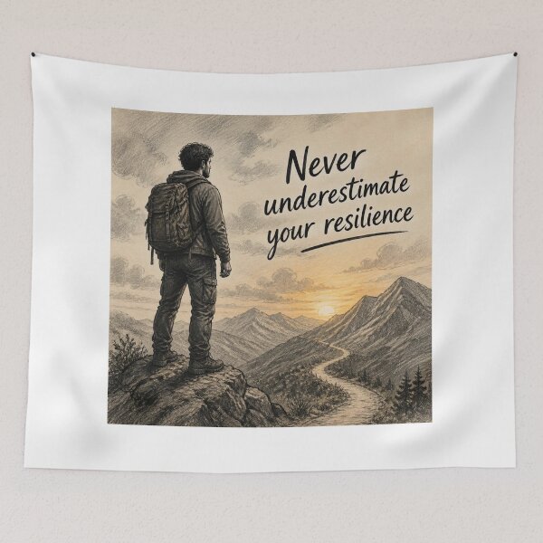 Item preview, Nunca subestimes tu resiliencia. designed and sold by CinemaChronik.