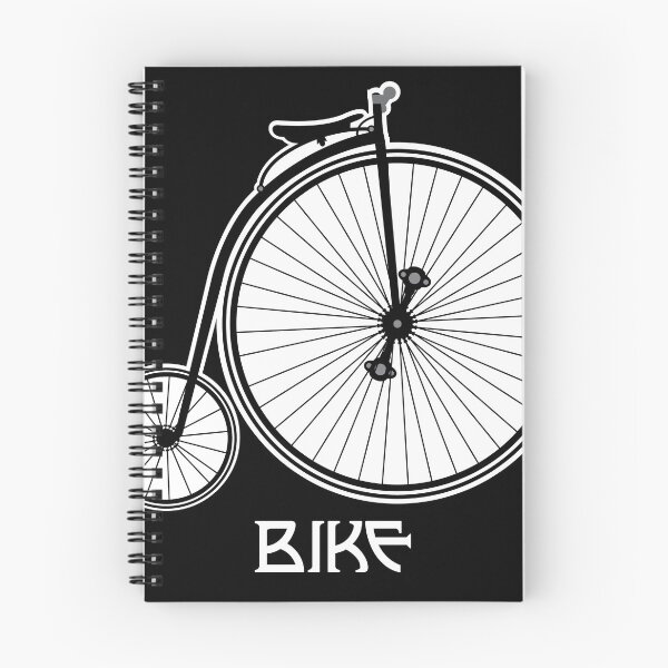 Artikelvorschau, Fahrradserie Schwarz & Weiß — Hochrad entworfen und verkauft von Spokelore.