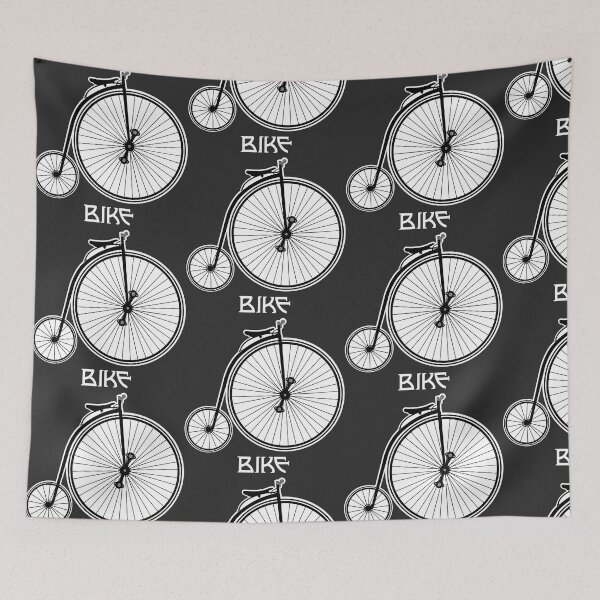 Item preview, BIKE SERIES BLACK & WHITE — PENNY-FARTHING designed and sold by Spokelore.
