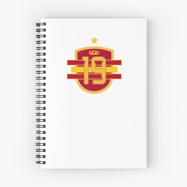 Item preview, Modern Number 19 Football Badge designed and sold by Kune Club.