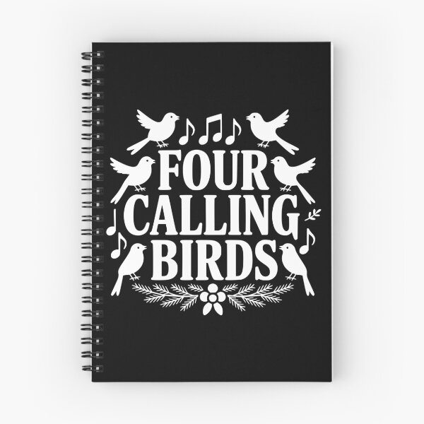 Item preview, Four Calling Birds designed and sold by theartfulaspie.
