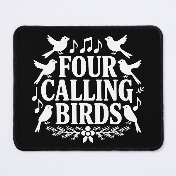 Item preview, Four Calling Birds designed and sold by theartfulaspie.