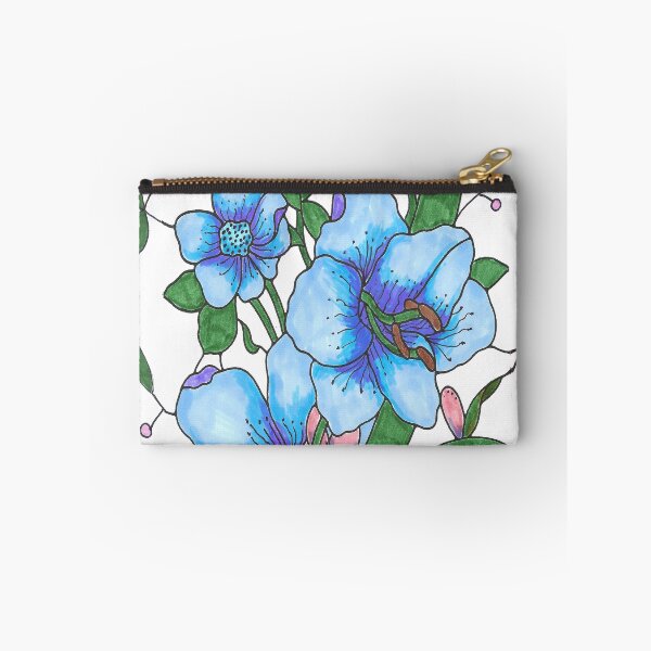 Item preview, Blue Flowers designed and sold by Color Splash Creations.