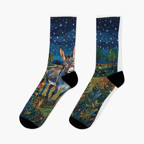 Item preview, Children's Art Two Donkeys Smiling designed and sold by Home Decor Art.