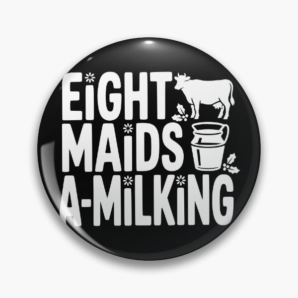 Item preview, Eight Maids a-Milking designed and sold by theartfulaspie.