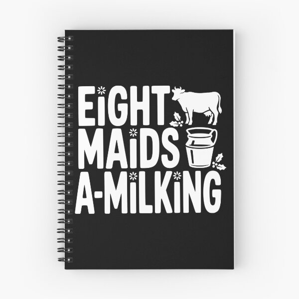 Item preview, Eight Maids a-Milking designed and sold by theartfulaspie.