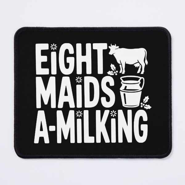 Item preview, Eight Maids a-Milking designed and sold by theartfulaspie.