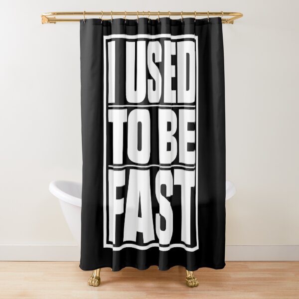 Item preview, I Used to Be Fast Funny Aging Runner Typography T-Shirt designed and sold by ArcaneArtistry.