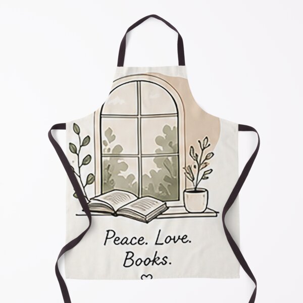 Item preview, Peace Love Books | Cozy Reading Window Minimal Art designed and sold by Sara-Ai.