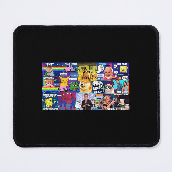 Item preview, History of the Internet Meme History Collage designed and sold by synthesisnft.
