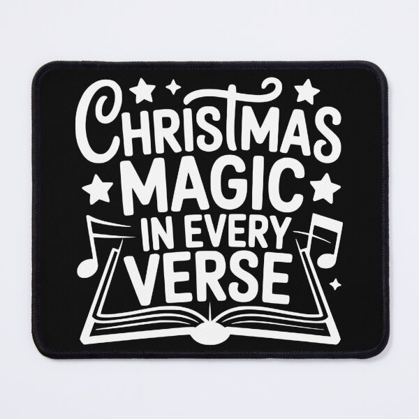 Item preview, Christmas Magic in Every Verse designed and sold by theartfulaspie.
