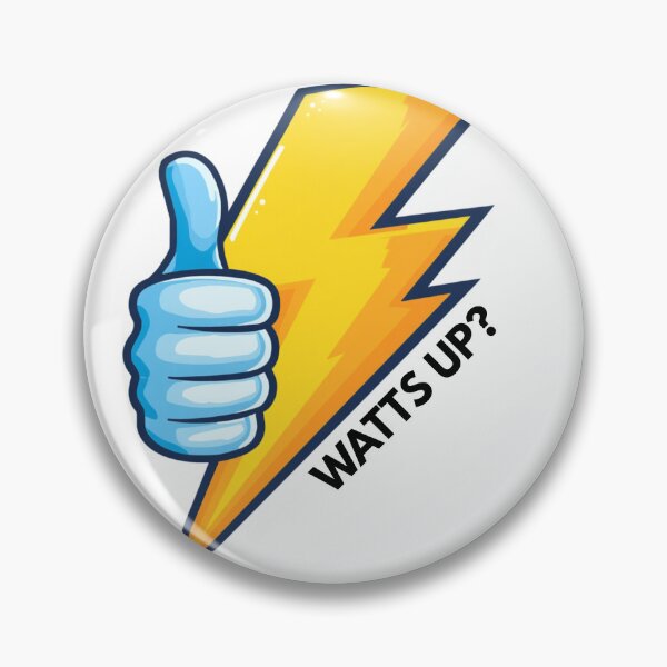 Item preview, Watts Up Electrician Dad Joke designed and sold by TCG1999Studios.