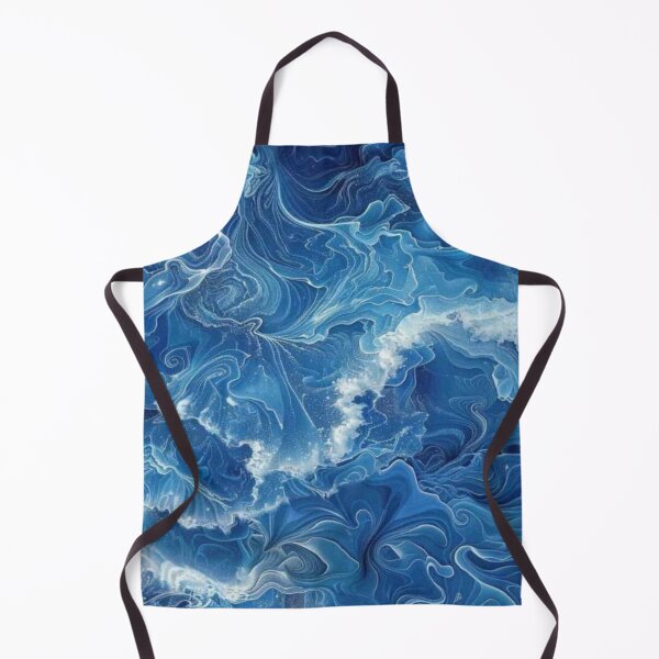 Item preview, Abstract Ocean Waves Artwork designed and sold by NivyasArtistry.