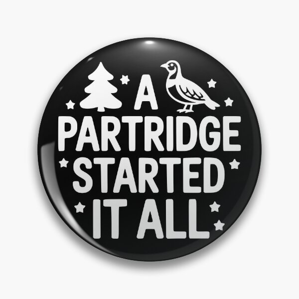 Item preview, A Partridge Started It All designed and sold by theartfulaspie.