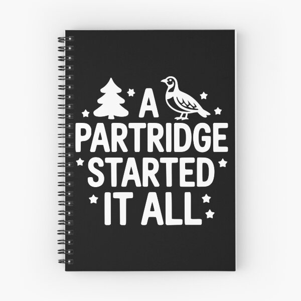 Item preview, A Partridge Started It All designed and sold by theartfulaspie.