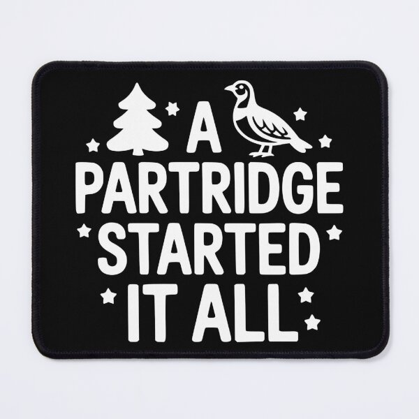 Item preview, A Partridge Started It All designed and sold by theartfulaspie.