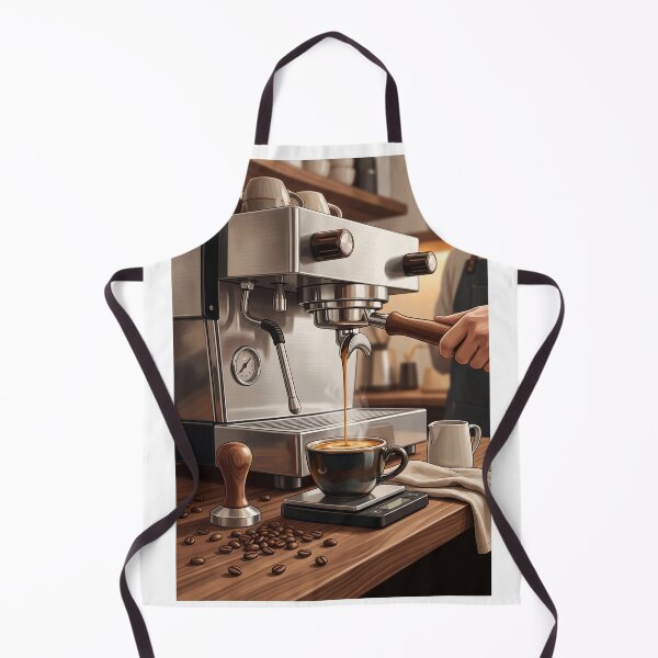 Item preview, The Artisan Espresso Ritual | Premium Specialty Coffee Illustration | Espresso Wall Art | Barista T-Shirt Design designed and sold by SAJ Design Studio.