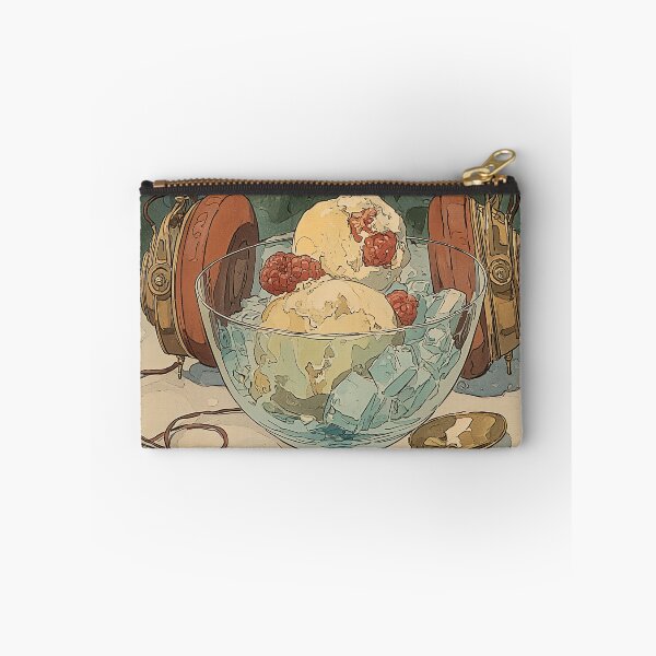 Item preview, Summer Frequency – Ice Cream & Headphones Vintage Art designed and sold by obstinator.