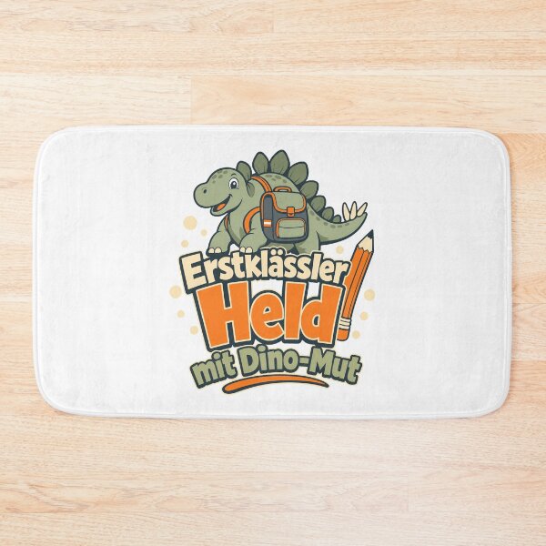 Item preview, Dinosaur first day of school, first grader hero with designed and sold by pirminio.