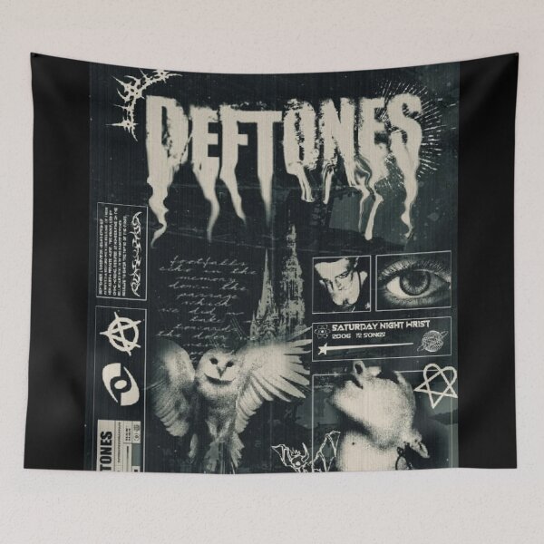 Aperçu de l'œuvre Deftones créée et vendue par BubbleStreet.