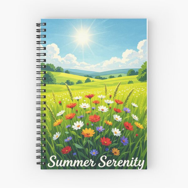 Item preview, Summer Serenity - Wildflower meadows under the Litha sun designed and sold by NeyhineAngelionShop.