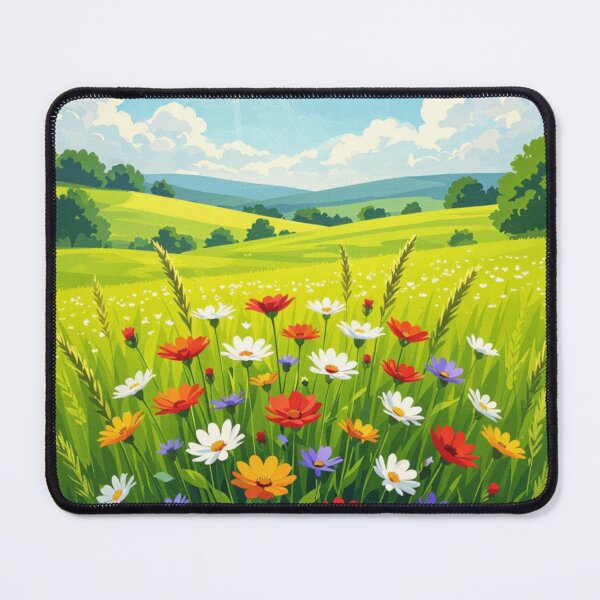Item preview, Summer Serenity - Wildflower meadows under the Litha sun designed and sold by NeyhineAngelionShop.