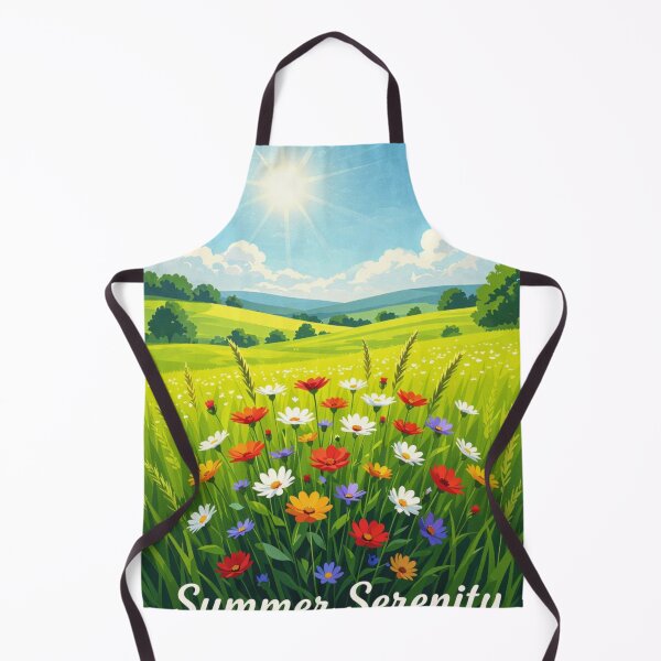 Item preview, Summer Serenity - Wildflower meadows under the Litha sun designed and sold by NeyhineAngelionShop.