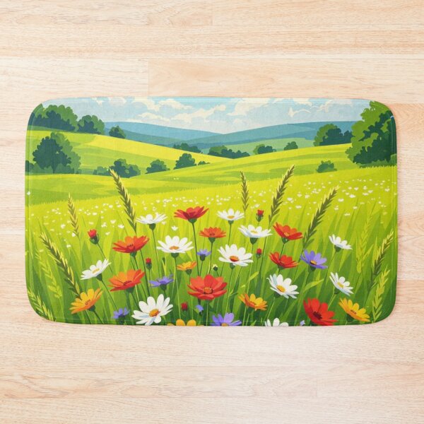 Item preview, Summer Serenity - Wildflower meadows under the Litha sun designed and sold by NeyhineAngelionShop.