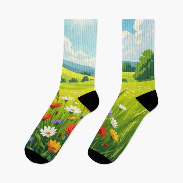 Item preview, Summer Serenity - Wildflower meadows under the Litha sun designed and sold by NeyhineAngelionShop.